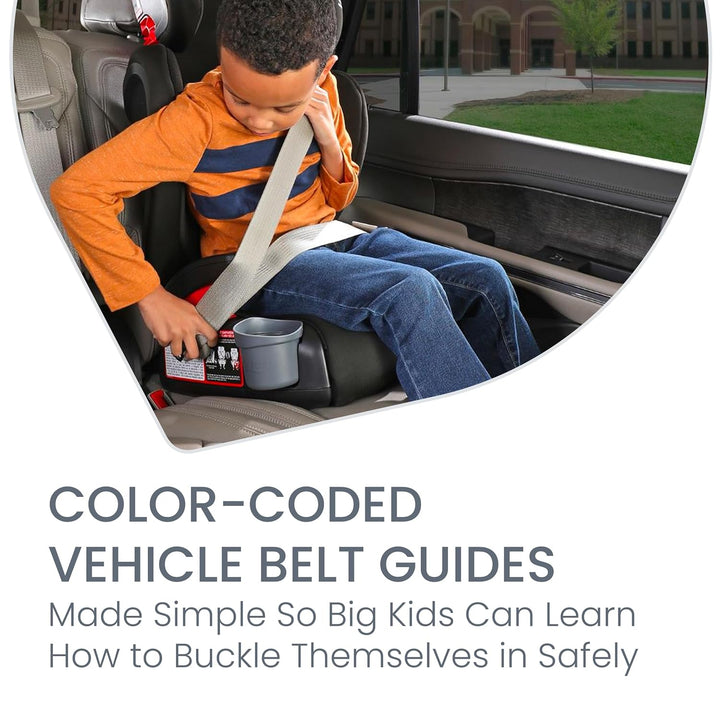 Skyline 2-Stage Belt-Positioning Booster Car Seat, Dusk - Highback and Backless Seat