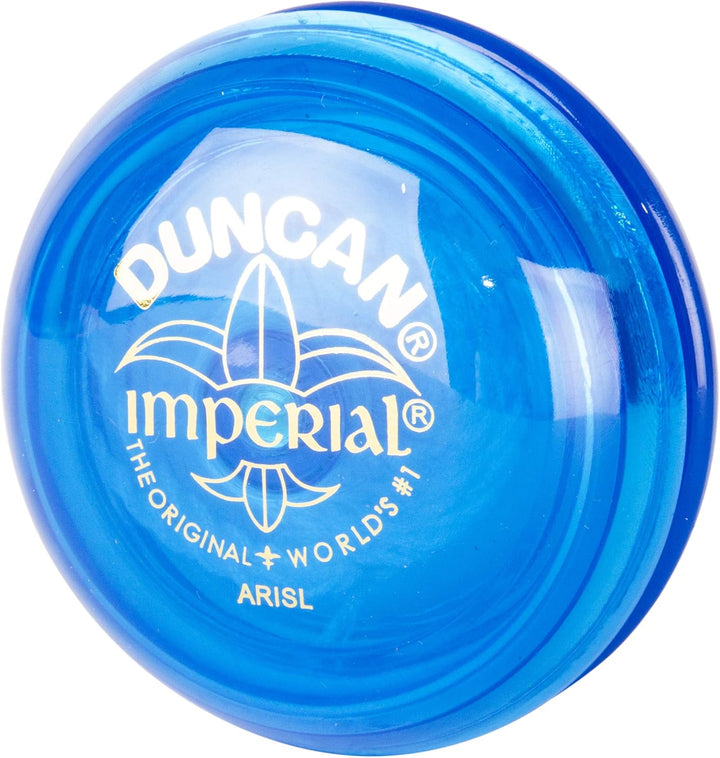 Toys Imperial Yo-Yo, Beginner Yo-Yo with String, Steel Axle and Plastic Body, Blue