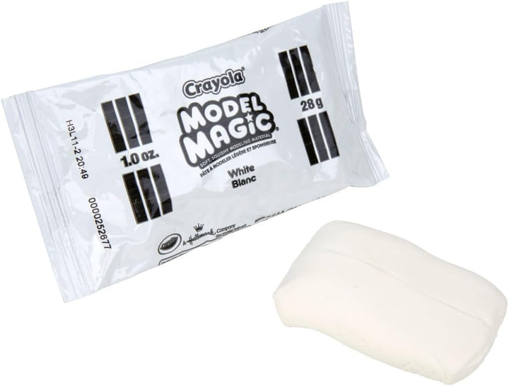 Model Magic - White (75Ct), 1Oz Modeling Clay Alternative, Molding Air Dry Clay for Kids, Bulk Art Supplies, Must Have Teacher Classroom Essentials