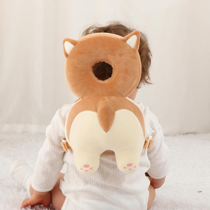 Baby Head Protector Backpack - Soft & Lightweight Head Protection Pillow for Bebe Walking and Crawling