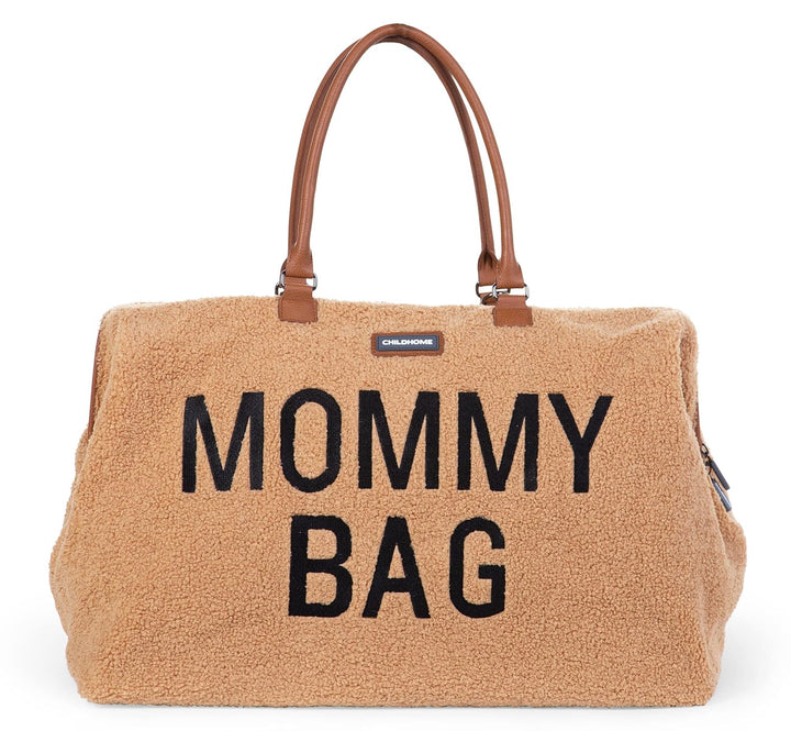 the Original Mommy Bag, Large Baby Diaper Bag, Mommy Hospital Bag, Leatherlook Brown