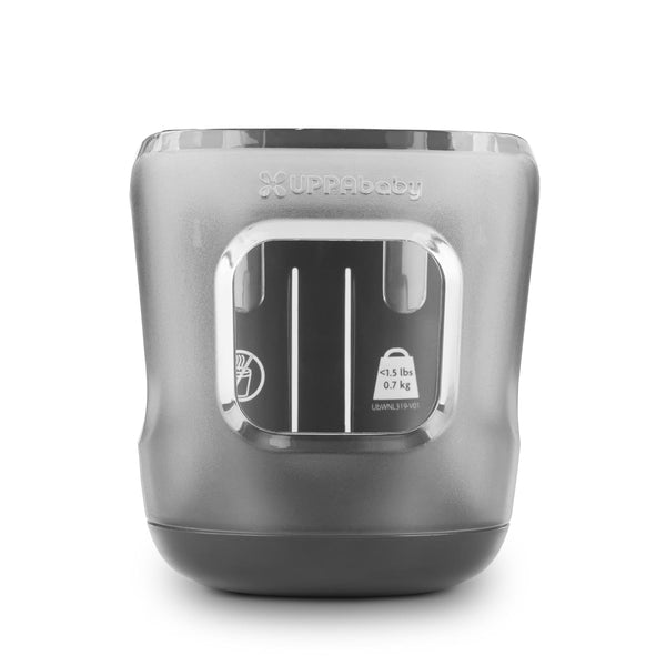 Cup Holder for Vista, Cruz, Minu Strollers - Quick, Intuitive Attachment + Removal - Securely Holds Various Size Beverages - BPA Free + Dishwasher Safe - Folds Attached