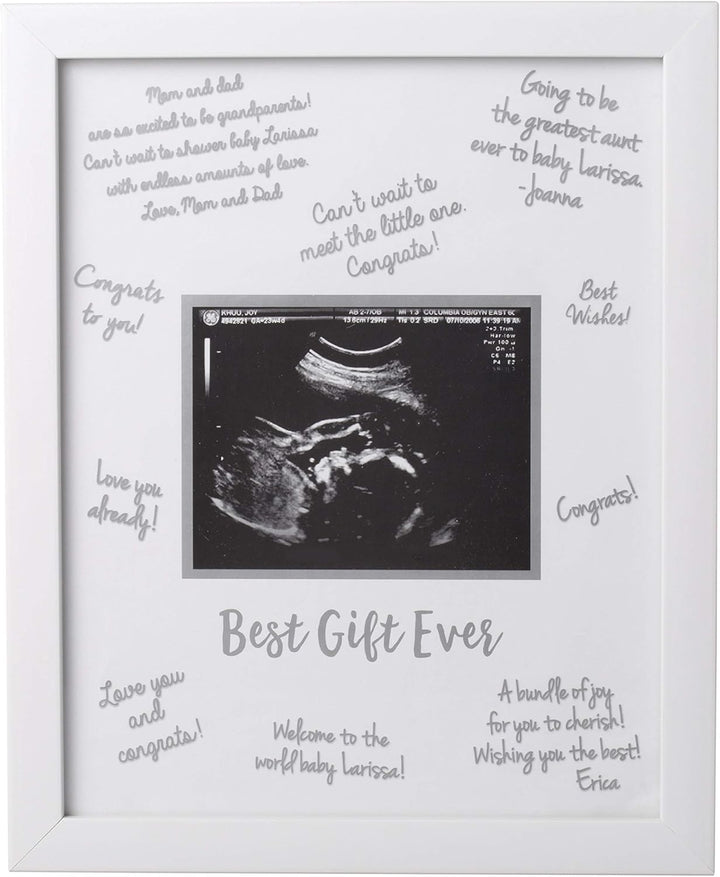 Me and My Brother Picture Frame, Christmas Photo Picture Frame, Sibling Keepsake, Ideal Big Brother Gift, Shower Gift and Gender Neutral Nursery Decor, Gray