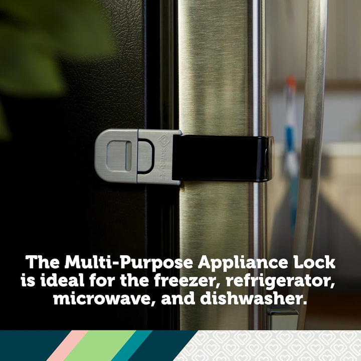 Multi-Purpose Plastic Appliance Lock Decor, 2-Count (Packaging May Vary)