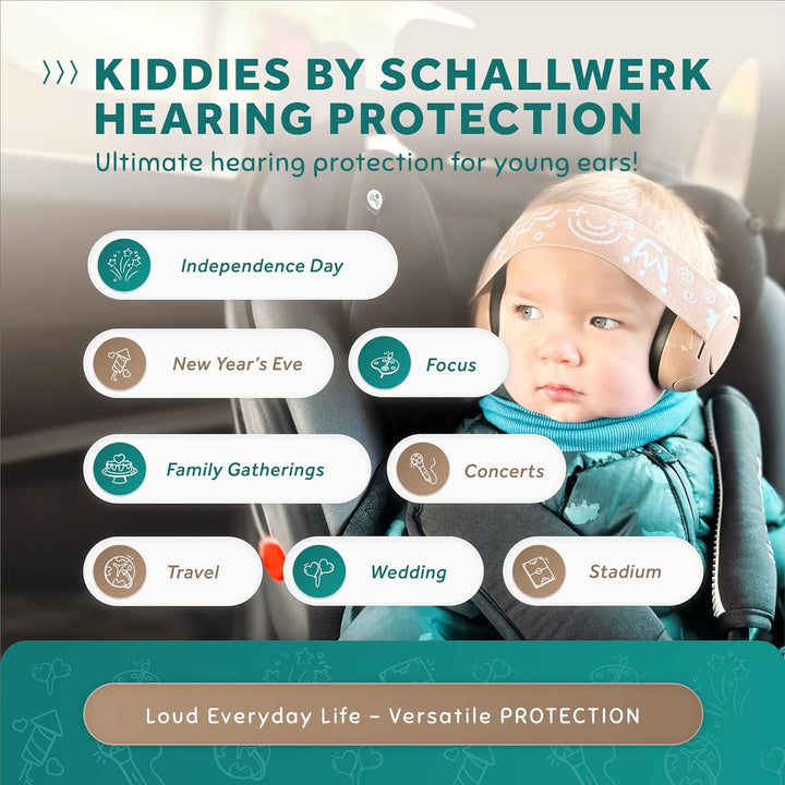 ® Mini+ Baby Ear Muffs – Infant Noise Cancelling Headphones, Toddler Ear Protection, Baby Headphones for Noise