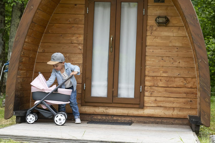 - Bébé Confort - Stroller + Pushchair 3 in 1 - for Babies and Dolls - Quiet and Multidirectional Wheels - Basket Of