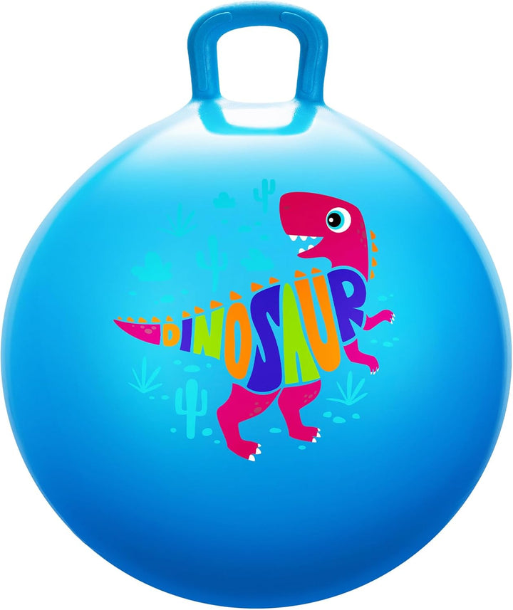 Hopper Balls for Kids 3-8, 18 Inches Bouncy Ball with Handle, 18" Inflatable Bouncing Hopper, 45Cm Jumping Toys, Garden Hopping Toys Girls Boys Gifts