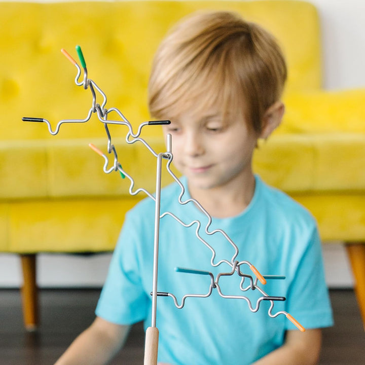 Suspend Family Game (31 Pcs) - Wire Balance Game, Family Game Night, Family Activities, Games for Kids Ages 8+