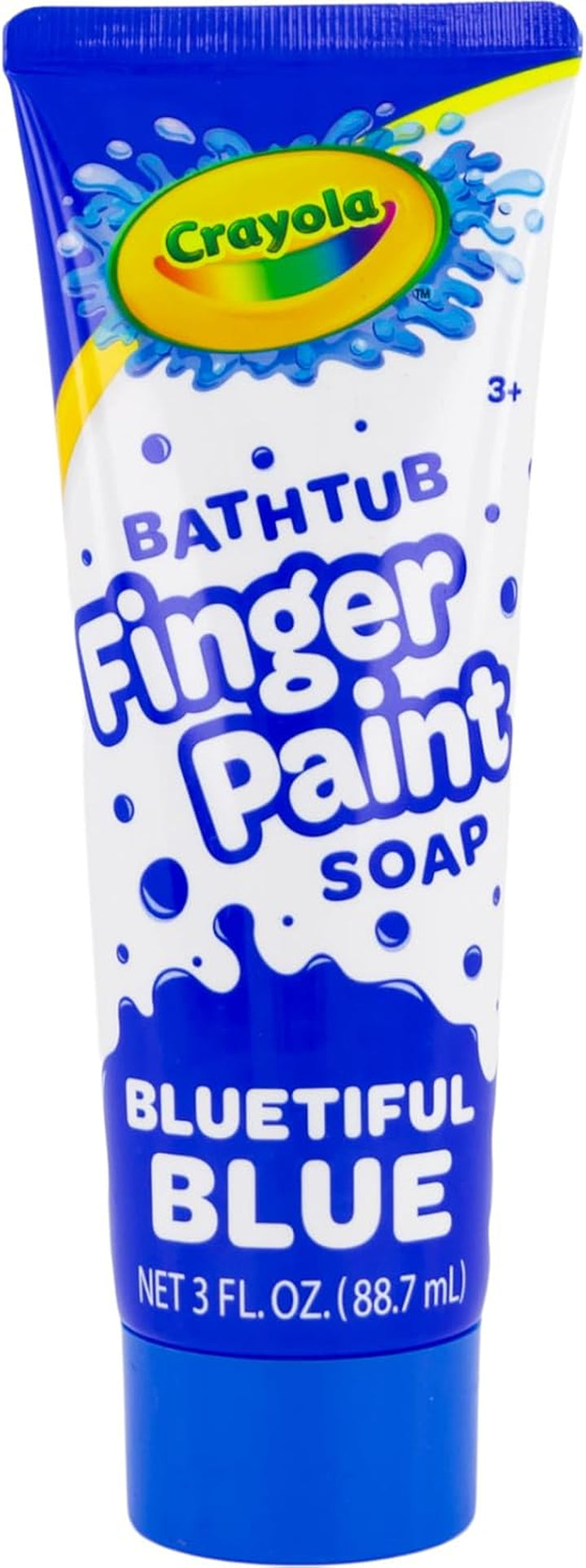 Bathtub Fingerpaint 5 Color Variety Pack, 3 Ounce Tubes (Bluetiful Blue, Screamin' Green, Radical Red, Flamingo Pink, Royal Purple) Color Your Bath Easily Washable Finger Paints