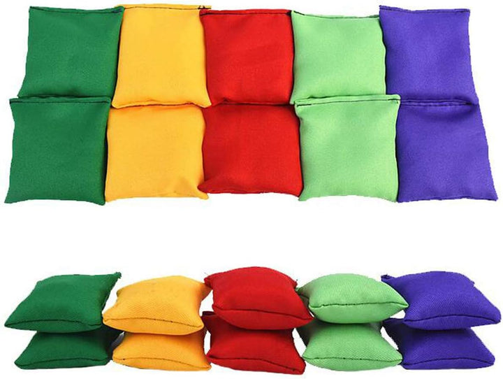 12 Pack 2Inch/5Cm Nylon Bean Bags Children Family Adults Outdoor Yard Games Bean Bag Toss Carnival Toy Bean Bag Toss Game