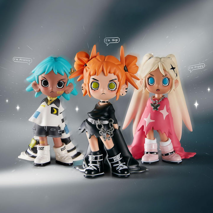 Lil Peach Riot Loading Series Figures, Blind Box Figures, Random Design Action Figures Collectible Toys Home Decorations, Holiday Birthday Gifts, Single Box