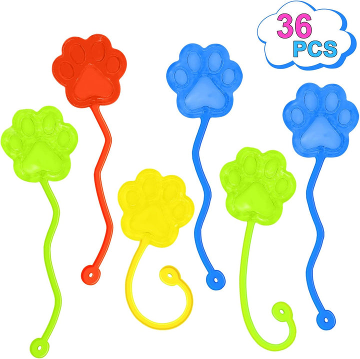 Sticky Hands Bulk 48 PCS Party Favors for Kids 4-8 8-12 Stretchy Sticky Hand Toy Goodie Bag Stuffers Back to School Gifts for Students Treasure Box Toys for Classroom Prizes Birthday Party Supplies