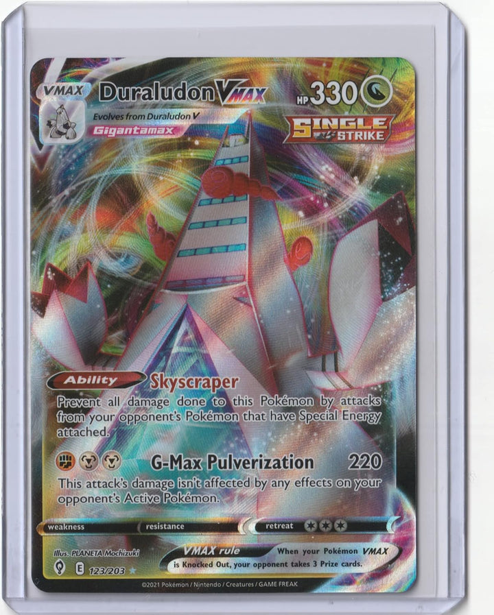 Duraludon VMAX 123/203 - Ultra Rare - Evolving Skies - NM/M