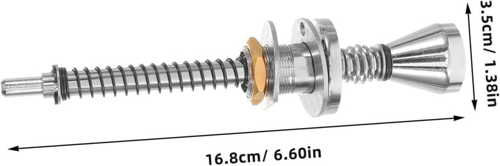 Alloy Pinball Machine Lever Spring Rod Pinball Parts Shooter Handle for Family Gatherings