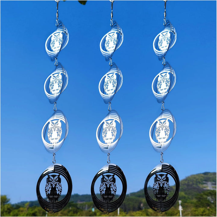 Metal Bird Scare Discs Set-Highly Reflective Double-Sided Bird Reflectors,Extra Sparkly Wind Spinners Outdoor Garden Decor, Bird Devices Deterrent to Scare Birds Away from Yard Patio Farm