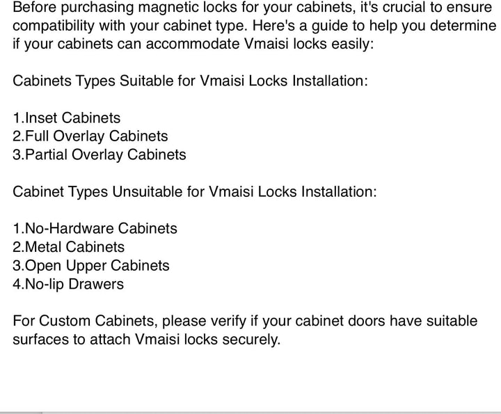 20 Pack Magnetic Cabinet Locks Baby Proofing -  Children Proof Cupboard Drawers Latches - Adhesive Easy Installation