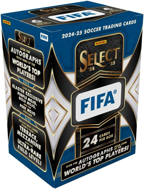 2024–25  Select FIFA Soccer Blaster Box – Official FIFA Trading Cards – Includes Blaster-Exclusive Parallels, Rookies & Inserts –  Retail Edition