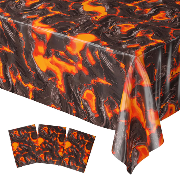 Pixel Miner Table Cover (Pack of 3) - 54"X108" XL - Gamer Party Supplies, Mining Craft Party Decorations