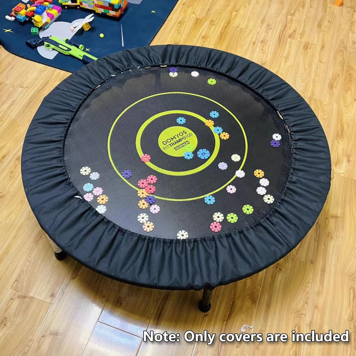 Mini Trampoline Spring Cover 36 38 40 48 54 Inch Small Trampoline Replacement Pad 600D Thickened Oxford Cloth Easy to Installation Kid Trampoline Safety Pad Parts, for Indoor Fitness