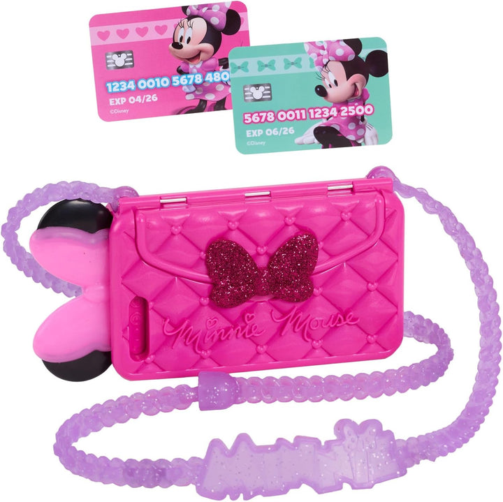 Disney Junior  Mouse Chat with Me Pretend Play Cell Phone Set, Lights and Sounds, Kids Toys for Ages 3 up by