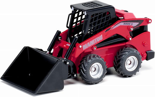 3049, Manitou 3300V Skid Steer Loader, 1:32, Metal/Plastic, Red, Multifunctional, Can Be Combined Models of the Same Scale