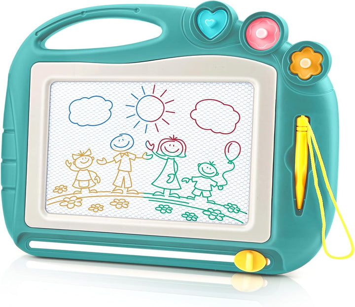 Magnetic Drawing Board, Toddler Toys for Age 1 2 3 Boys Girls, Sketch Pad, Birthday Easter Christmas Halloween Kids Toy Gifts for Boys and Girls