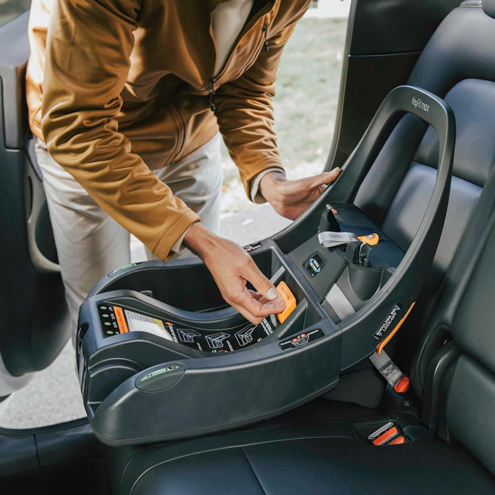 Keyfit® Max Infant Car Seat Base, Stay-In-Car Base for Second Vehicle, Compatible with  Keyfit®, Keyfit® 30, Keyfit® 35 and Keyfit® Max Infant Car Seats | Anthracite/Grey