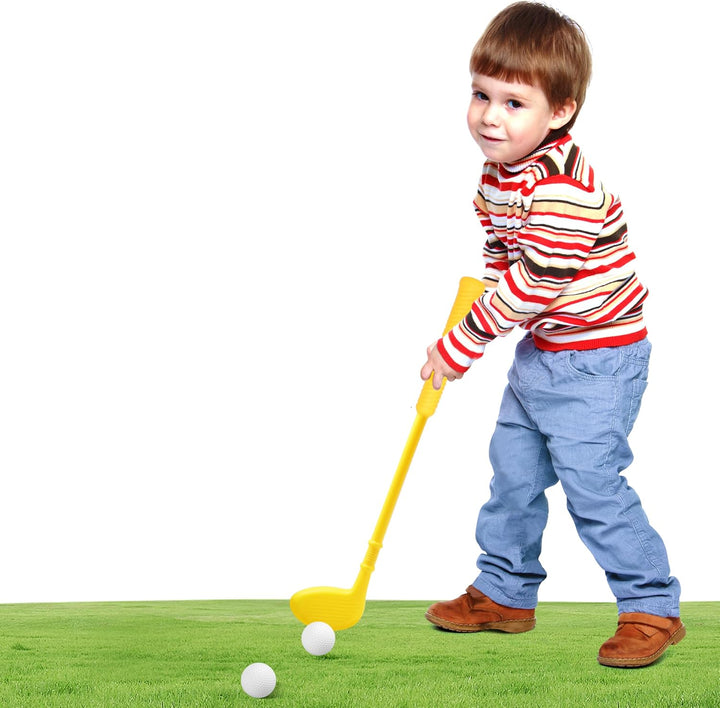 Plastic Mini Golf Clubs for Toddlers,Kids Golf Clubs Set,Outdoor/Indoor Golf Toys Christmas Birthday Present for Boys Girls