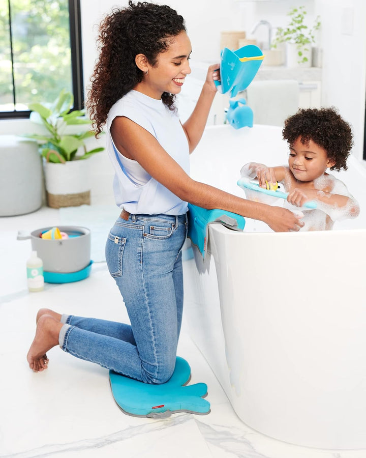Baby Bath Rinse Cup MOBY Tear-Free Waterfall Rinser Blue Age 0+