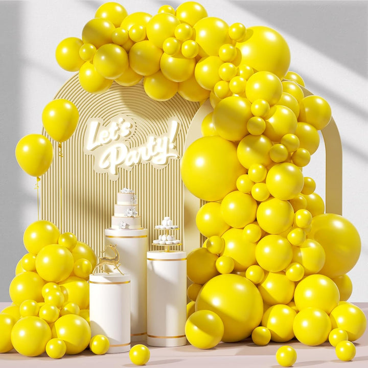 120Pcs Clear Balloons, 18 12 10 5 Inch Transparent Balloons Different Sizes Clear Balloon Garland for Baby Shower Wedding Bridal Shower Birthday Party Decorations