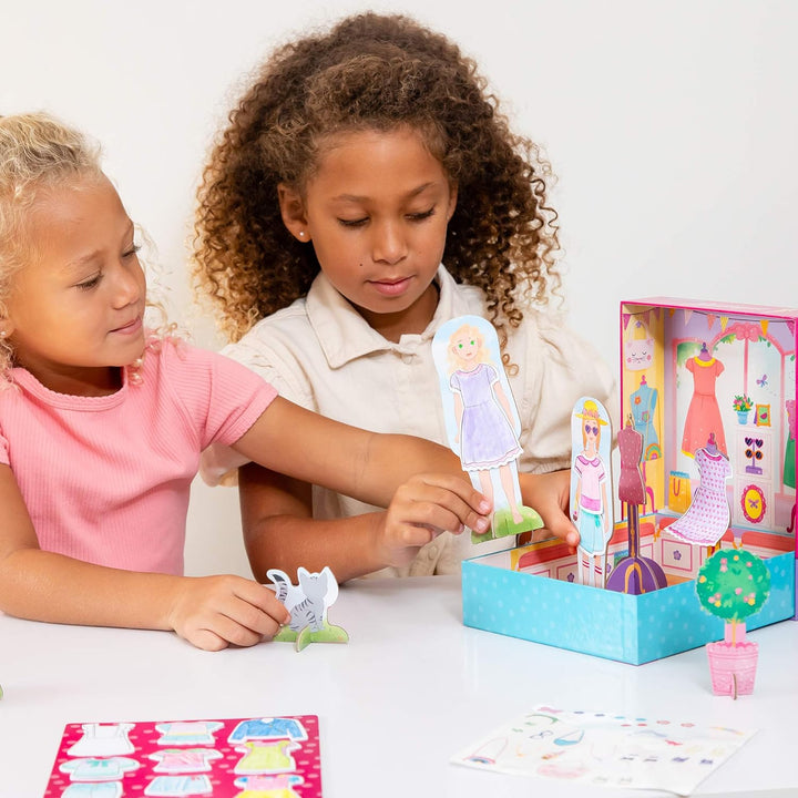 Papercraft Sweet Boutique, Paper Dolls, Fashion Boutique Toy, Ages 3+
