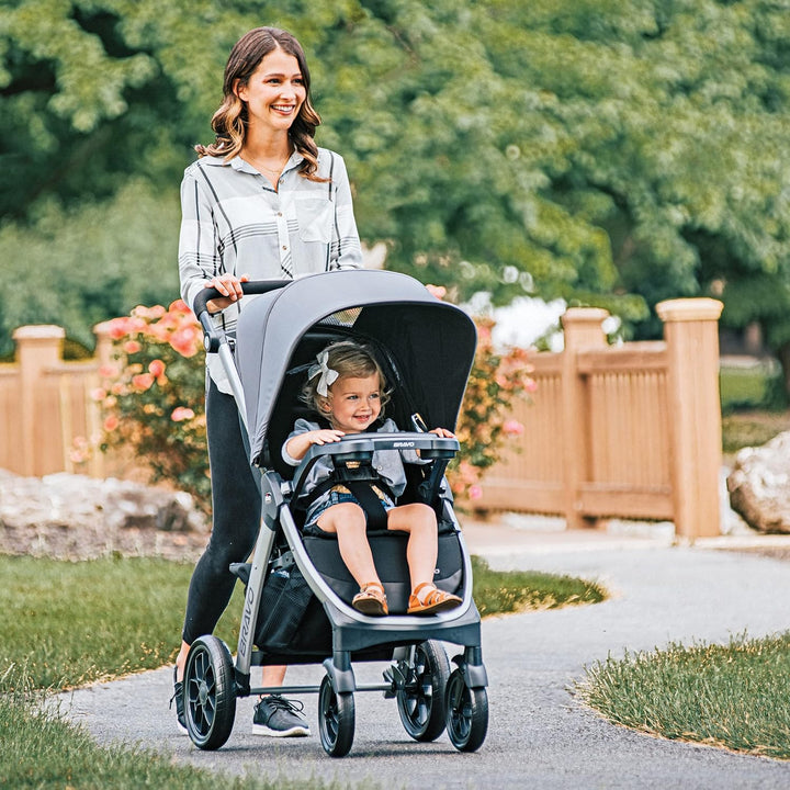 Bravo Quick-Fold Stroller - Black | Black