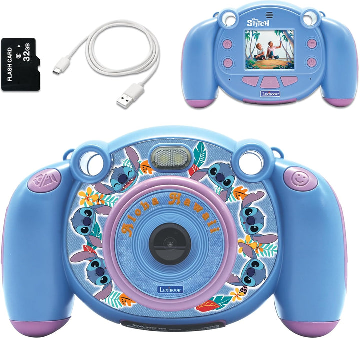 - 4-In-1 Kids Camera with Photo, Video, Audio and Game Functions - DJ080