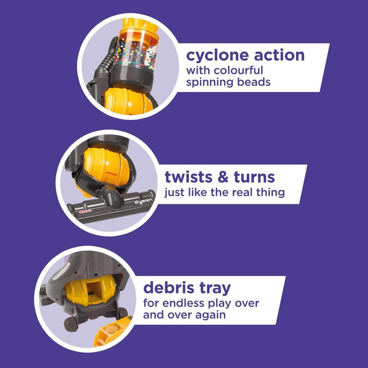 Dyson Ball / Miniature Dyson Ball Replica for Children Aged 3+ / with Twist and Turn Action for Realistic Role-Play Fun