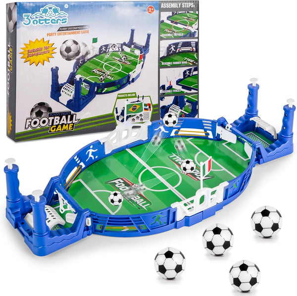 Mini Soccer Board Game for Kids 8-12, Tabletop Foosball Game Set, Interaction Soccer Toys for Family Party Indoor Fun, Perfect Birthday Sports Gift for Boys Girls