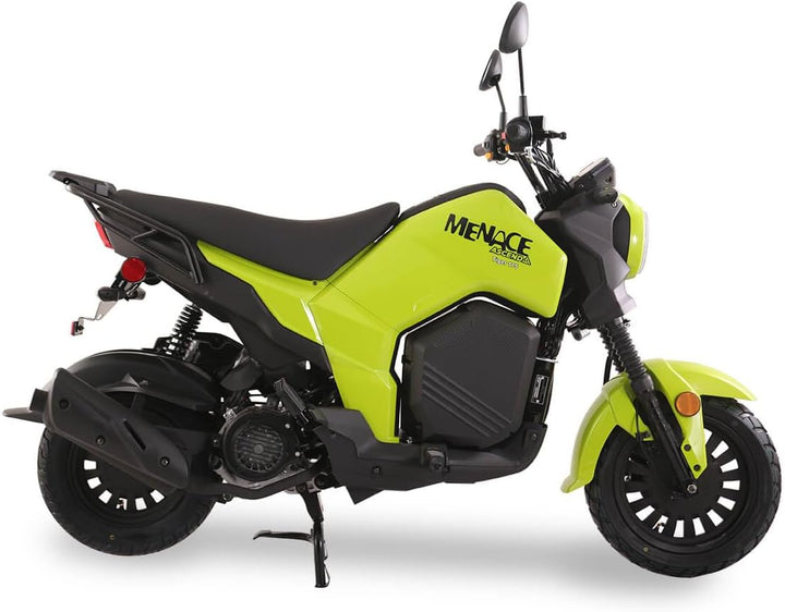 L7 Motorsports  175Cc EFI Motorcycle, High-Performance LED Headlight, Neon Yellow and Black, Dual Mirrors,
