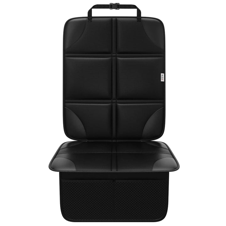 Car Seat Protector for Child Car Seat, Durable 600D Fabric Waterproof Car Seat Cover with Thick Pad Non-Slip Backing (No Imprints)