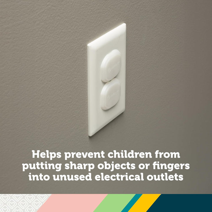Electrical Outlet Baby Proof Covers, Secure Outlet Plugs, Baby Proofing, 36 Count