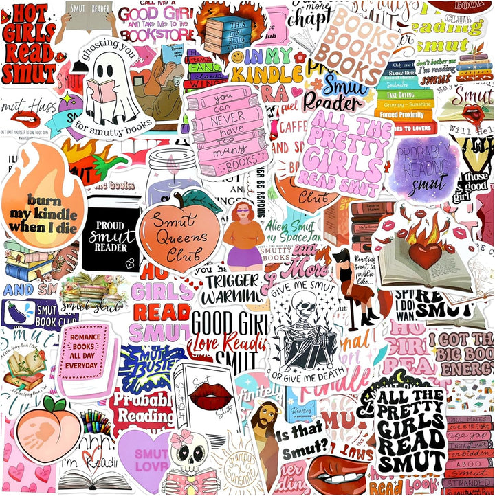 200Pcs Water Bottle Stickers for Kids, Cute Stickers for Water Bottles, Vinyl Waterproof Aesthetic Laptop Sticker Pack Classroom Prizes Skateboard for Kids Teens Girls Students