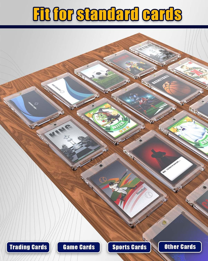 Acrylic 24 Pack 35PT One Touch Card Holder for Trading, Baseball, Sports Cards