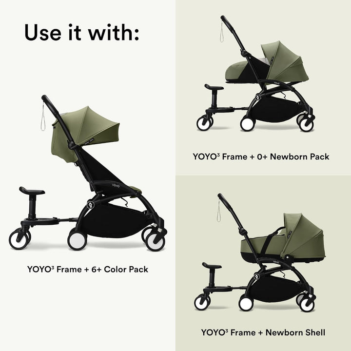 YOYO Board - for Children from 24-48 Months or up to 44 Lbs - Easy to Install on YOYO Stroller