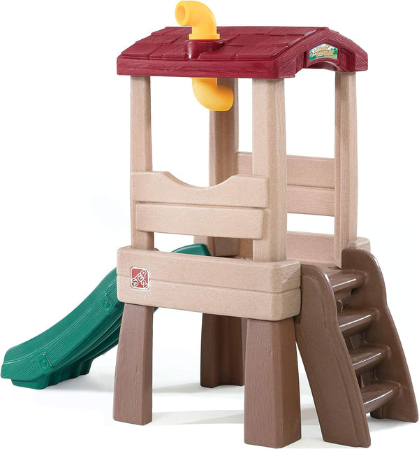 Play Naturally Playful Lookout Treehouse, Kids Outdoor Playset, Backyard Playground Set, Slide, Ladder, Pivoting Periscope, outside Jungle Gym, for Toddlers 1.5+ Years Old