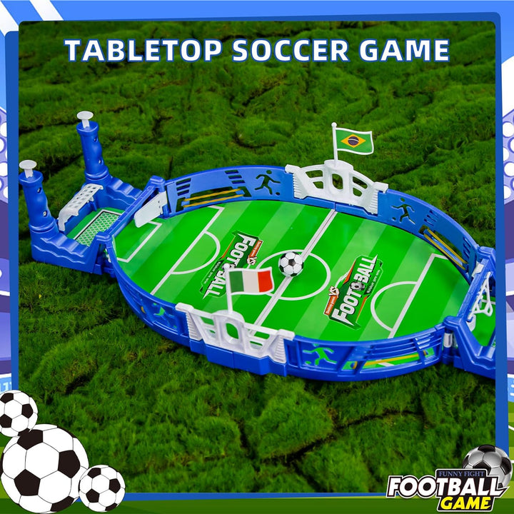 Mini Soccer Board Game for Kids 8-12, Tabletop Foosball Game Set, Interaction Soccer Toys for Family Party Indoor Fun, Perfect Birthday Sports Gift for Boys Girls