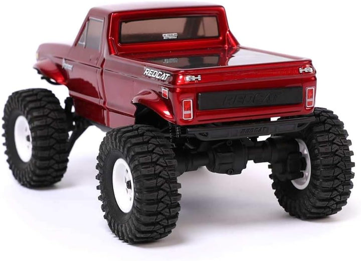 Redcat Ascent-18 1/18 Scale Rock Crawler – High-Torque Mini RC Crawler with Portal Axles, 4WD, Waterproof Electronics, Lipo Battery, RTR – Off-Road Hobby-Grade Remote Control Truck (Red)
