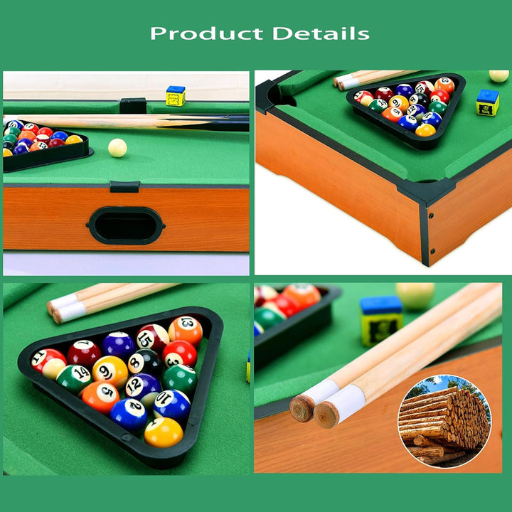 Mini Pool Table for Kids Small Billiards Game Table Top Pool Table Toy for Cat Gift for Kids Cat Pool Table Toy