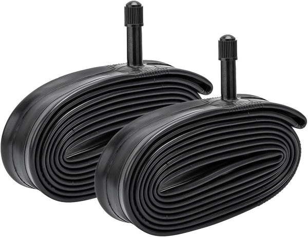 2-PCS 24"X1.0" Heavy Duty Wheelchair Tubes 24X1 1/8 Wheelchair Tubes Av32Mm 25/28-540 Inner Tubes Compatible with 24X1.0 24 X 1 1/8 24X1 1-8 Wheelchair Tire Tubes Schrader Valve