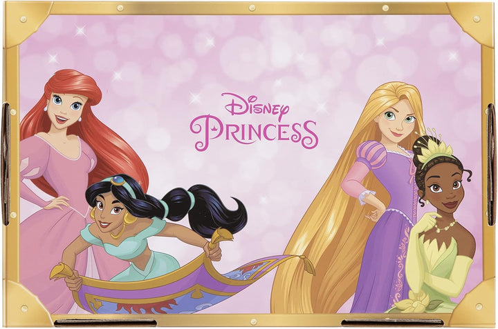 Princess Dress up Trunk – 21-Piece Deluxe Costume Set Featuring Ariel, Jasmine, Tiana & Rapunzel Outfits with Accessories & Storage Trunk – Amazon Exclusive