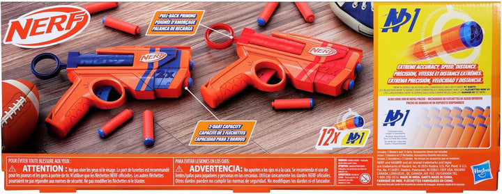 , Includes 2 Ward Blasters, 12 N1 Darts Compatible Only with  N Series Blasters, Kids Outdoor Games, Ages 8+