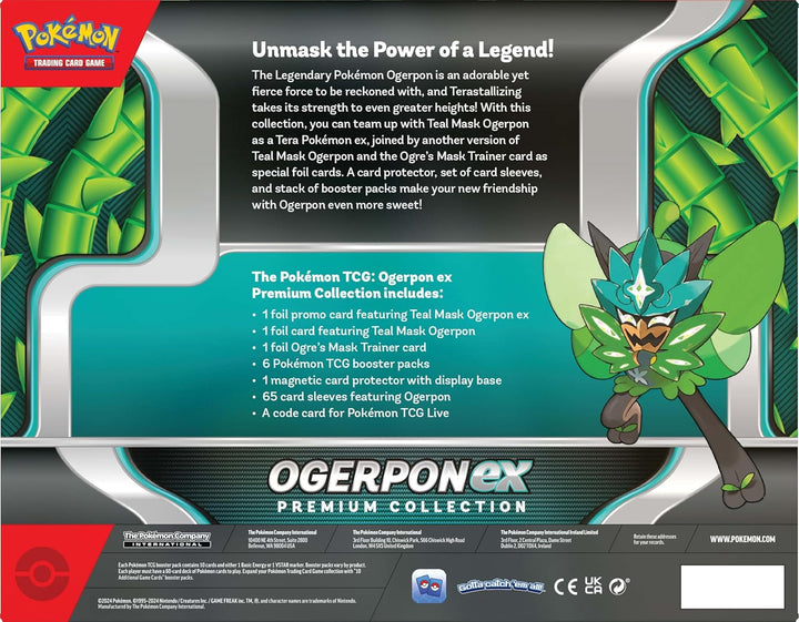 TCG: Ogerpon Ex Premium Collection