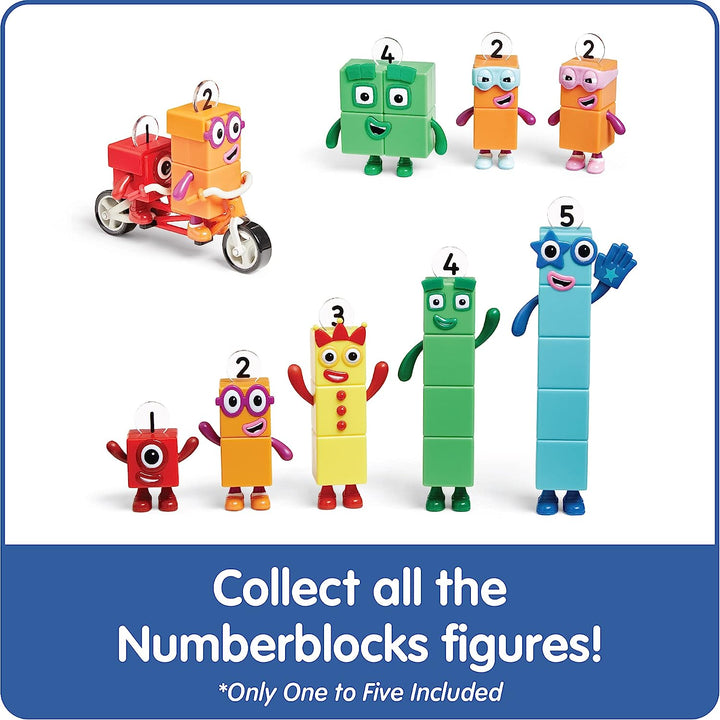 Numberblocks Friends One to Five, Action Figure Set, Toy Figures & Playsets, Small Figurines for Kids, Counting Blocks, Numbers for Toddlers, Math Toys, Kids Birthday Gifts